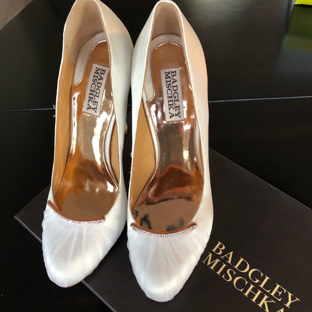 Badgley Mischka Renee wedding Heels NIB ✨ - Picture 2 of 8